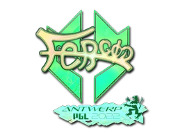 fer (Holo) | Antwerp 2022 sticker