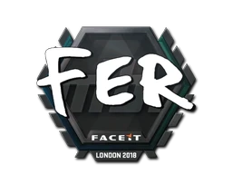 fer | London 2018 sticker