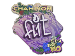 FL1T (Champion) | Rio 2022 sticker