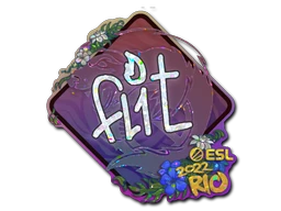 FL1T (Glitter) | Rio 2022 sticker