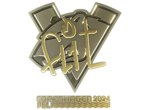 FL1T (Gold) | Copenhagen 2024 sticker