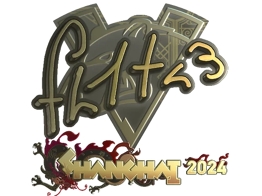 FL1T (Gold) | Shanghai 2024 sticker