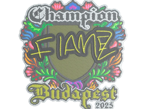 Flamez Embroidered Champion Budapest 2025