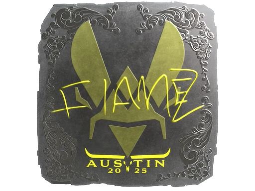 FlameZ (Foil) | Austin 2025 sticker