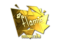 flamie (Gold) | Cologne 2016 sticker