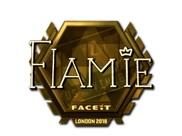 flamie (Gold) | London 2018 sticker