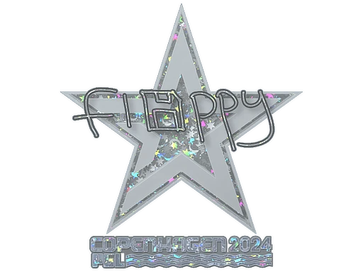 floppy (Glitter) | Copenhagen 2024 sticker