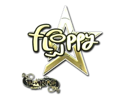 floppy (Gold) | Paris 2023 sticker