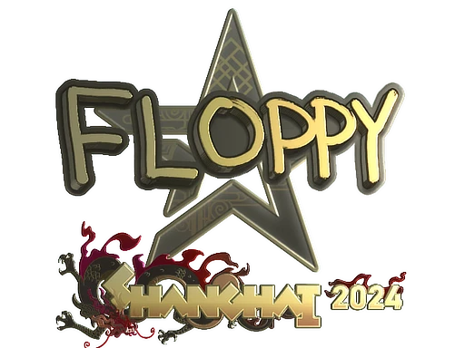 floppy (Gold) | Shanghai 2024 sticker
