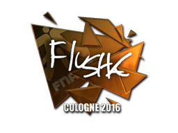 flusha (Foil) | Cologne 2016 sticker