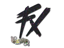 Fluxo (Glitter) | Paris 2023 sticker