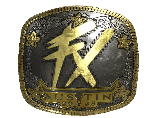 Fluxo (Gold) | Austin 2025 sticker