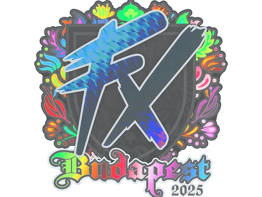 Fluxo (Holo) | Budapest 2025 sticker