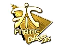Fnatic (Gold) | Cologne 2015 sticker