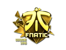 Fnatic (Gold) | Cologne 2016 sticker