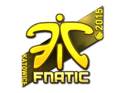 Fnatic (Gold) | Katowice 2015 sticker
