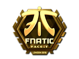 Fnatic (Gold) | London 2018 sticker