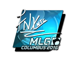fnx (Foil) | MLG Columbus 2016 sticker