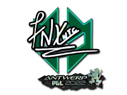 fnx (Glitter) | Antwerp 2022 sticker