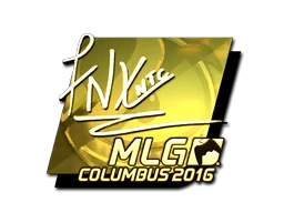 fnx (Gold) | MLG Columbus 2016 sticker