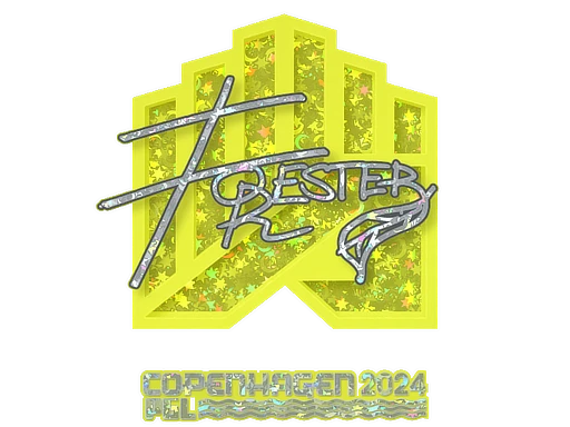 Forester (Glitter) | Copenhagen 2024 sticker