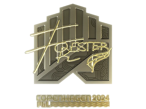 Forester (Gold) | Copenhagen 2024 sticker