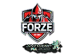 forZe eSports (Glitter) | Antwerp 2022 sticker