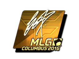 fox (Gold) | MLG Columbus 2016 sticker
