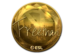 Freeman (Gold) | Katowice 2019 sticker