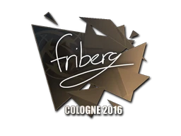 friberg | Cologne 2016 sticker