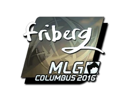 friberg (Foil) | MLG Columbus 2016 sticker