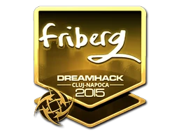 friberg (Gold) | Cluj-Napoca 2015 sticker