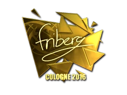 friberg (Gold) | Cologne 2016 sticker
