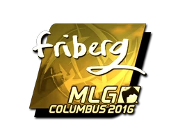 friberg (Gold) | MLG Columbus 2016 sticker