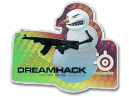 Frosty the Hitman sticker