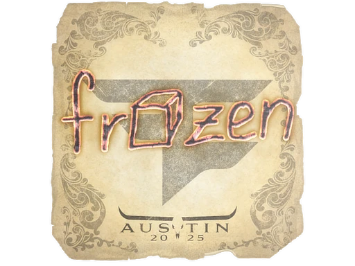 frozen | Austin 2025 sticker