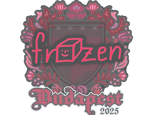 frozen | Budapest 2025 sticker