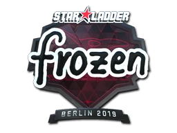 frozen (Foil) | Berlin 2019 sticker