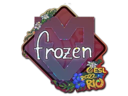 frozen (Glitter) | Rio 2022 sticker