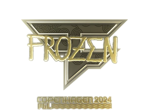frozen (Gold) | Copenhagen 2024 sticker