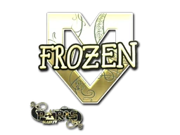frozen (Gold) | Paris 2023 sticker