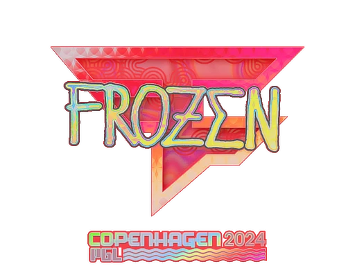 frozen (Holo) | Copenhagen 2024 sticker