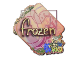 frozen (Holo) | Rio 2022 sticker