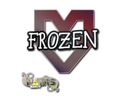 frozen | Paris 2023 sticker