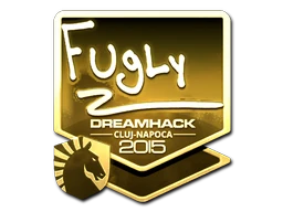 FugLy (Gold) | Cluj-Napoca 2015 sticker