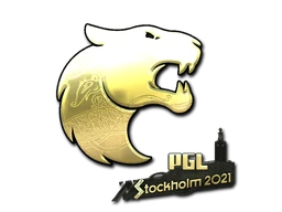 FURIA (Gold) | Stockholm 2021 sticker