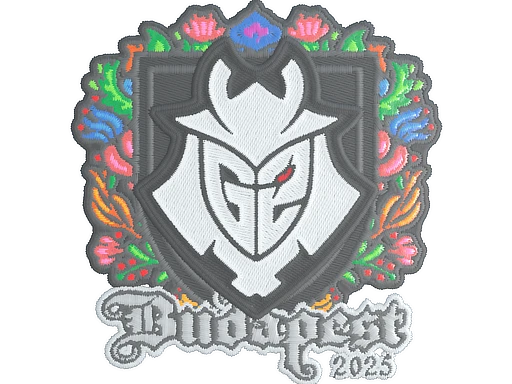 G2 esports (Embroidered) | Budapest 2025 sticker