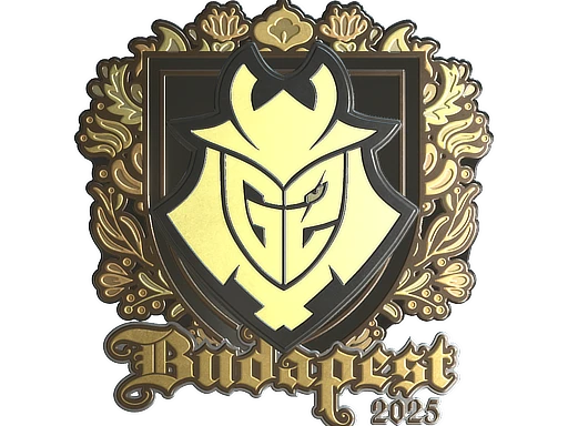 G2 esports (Gold) | Budapest 2025 sticker