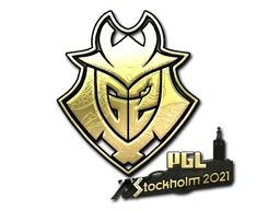 G2 Esports (Gold) | Stockholm 2021 sticker