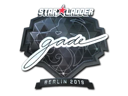 gade (Foil) | Berlin 2019 sticker